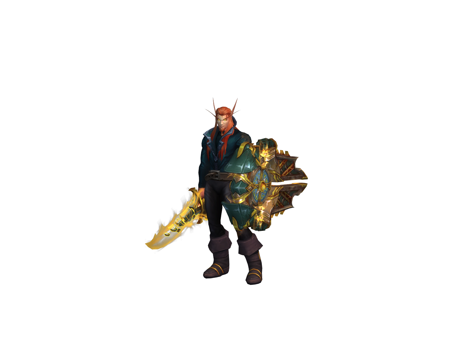 Vanhealsing 3D character render