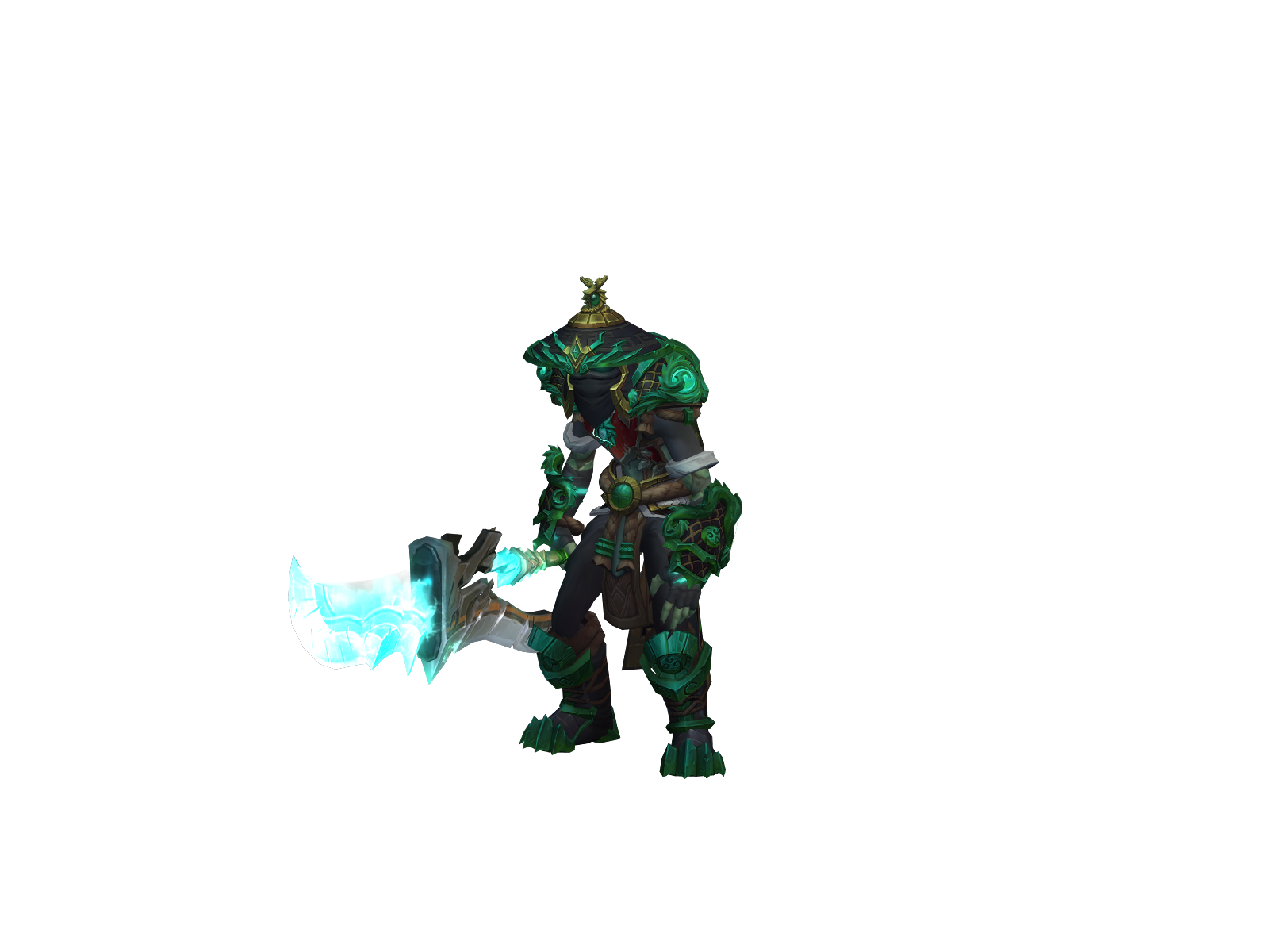 Ryuke 3D character render