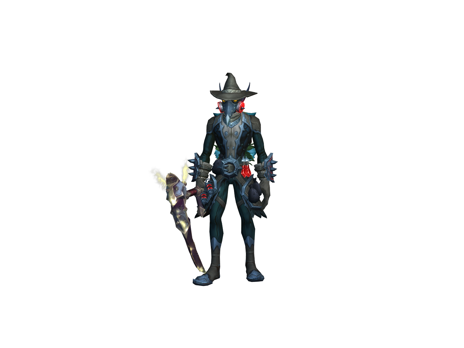Tabspam 3D character render