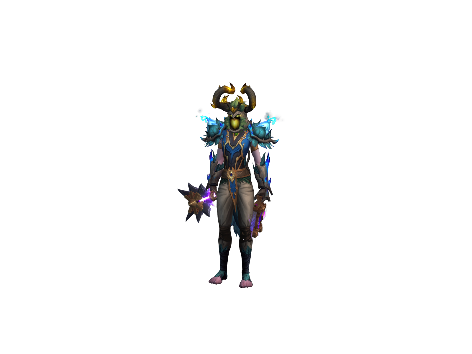 Teddyberen 3D character render