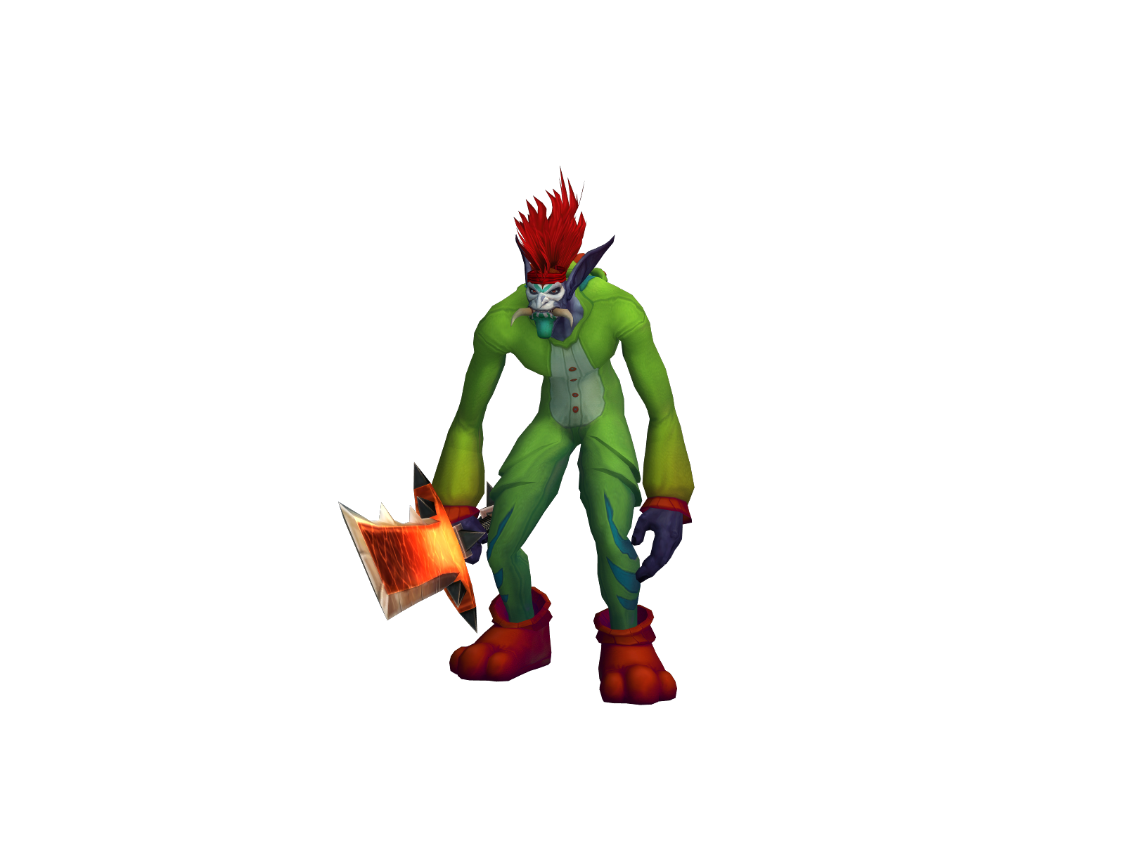 Monkiller 3D character render