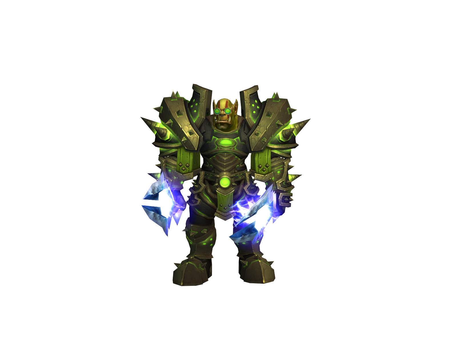 Goldberg 3D character render