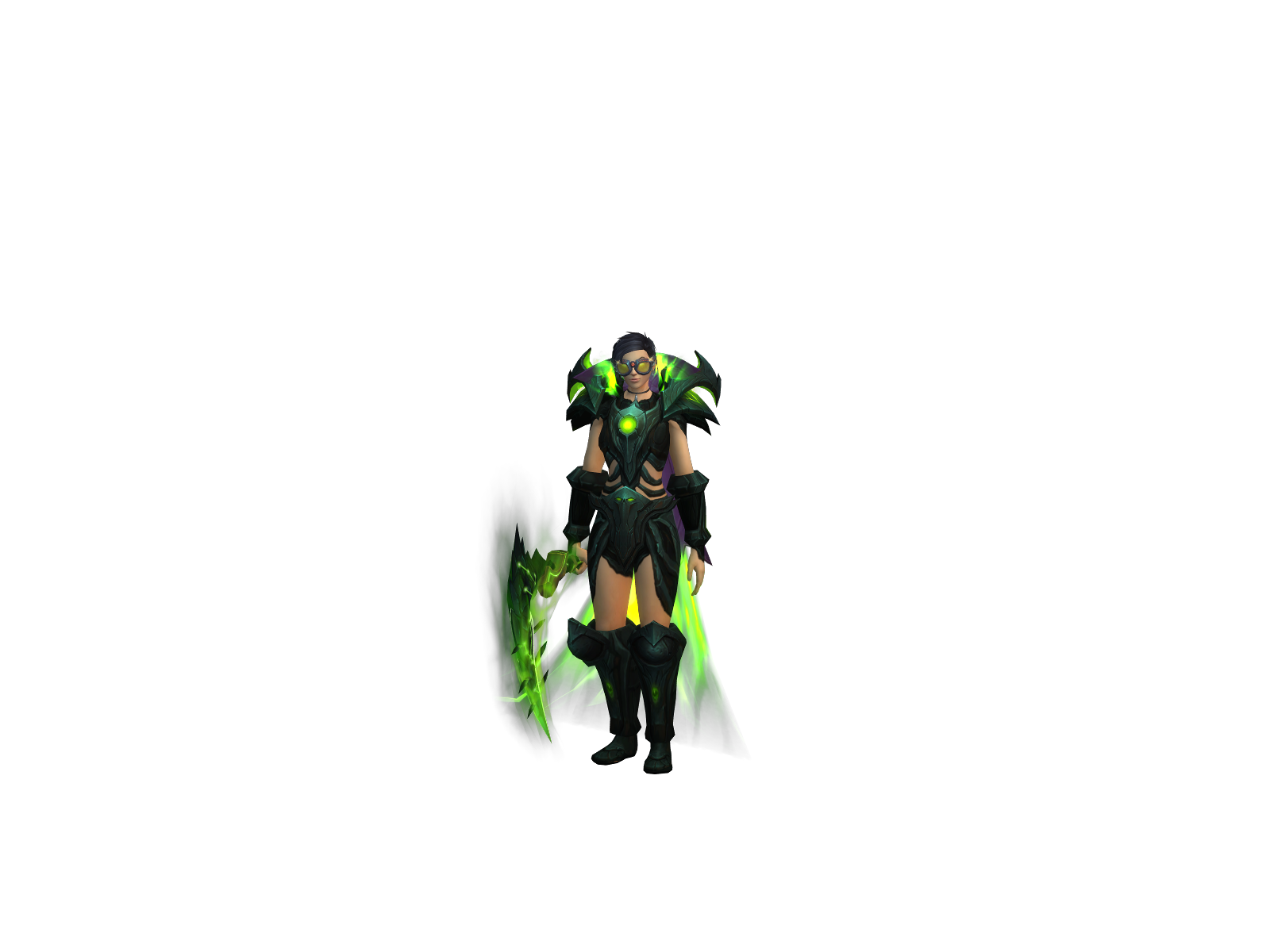 Årïa 3D character render