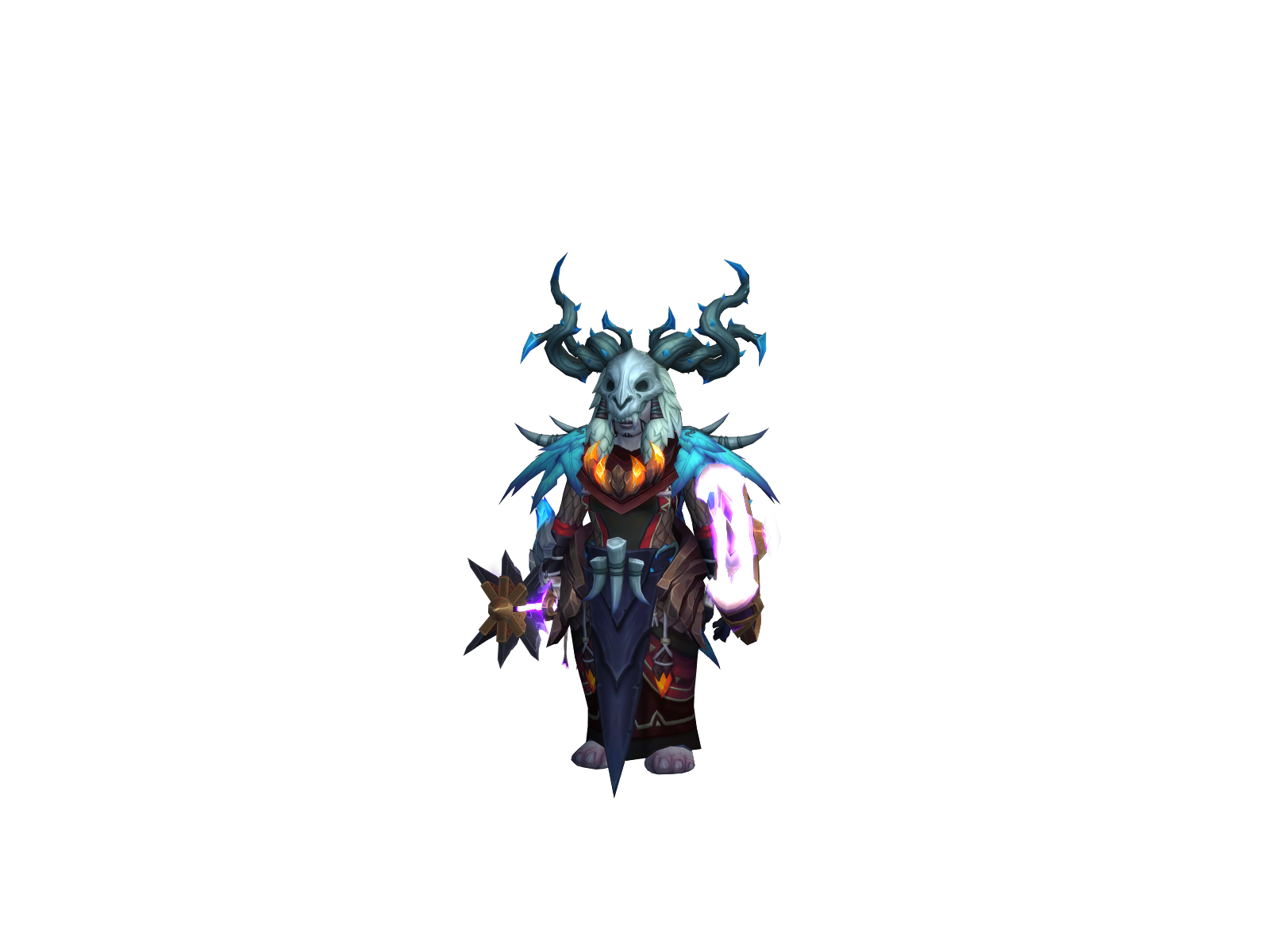 Ackss 3D character render