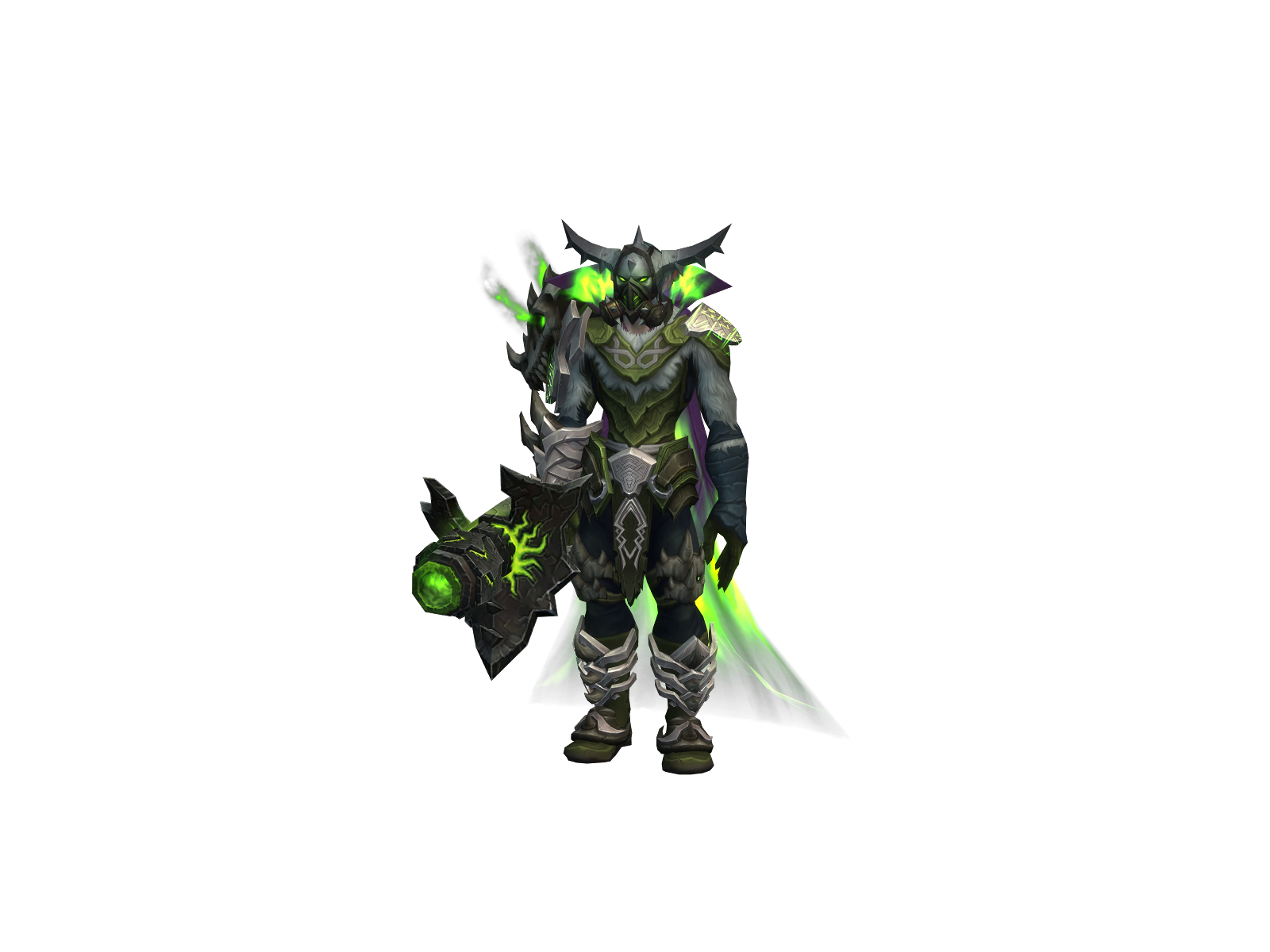 Søløleveling 3D character render