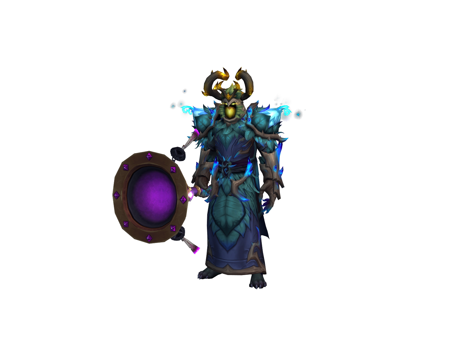 Nazth 3D character render