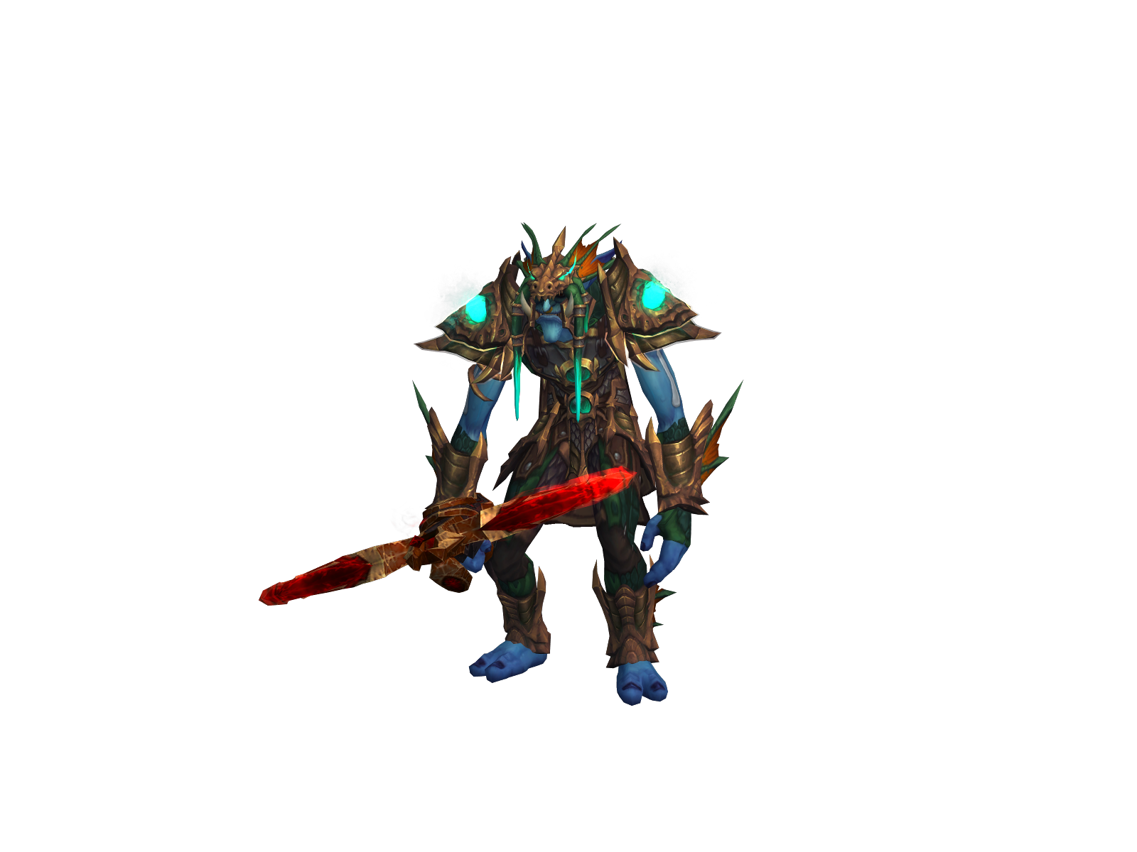 Kantho 3D character render