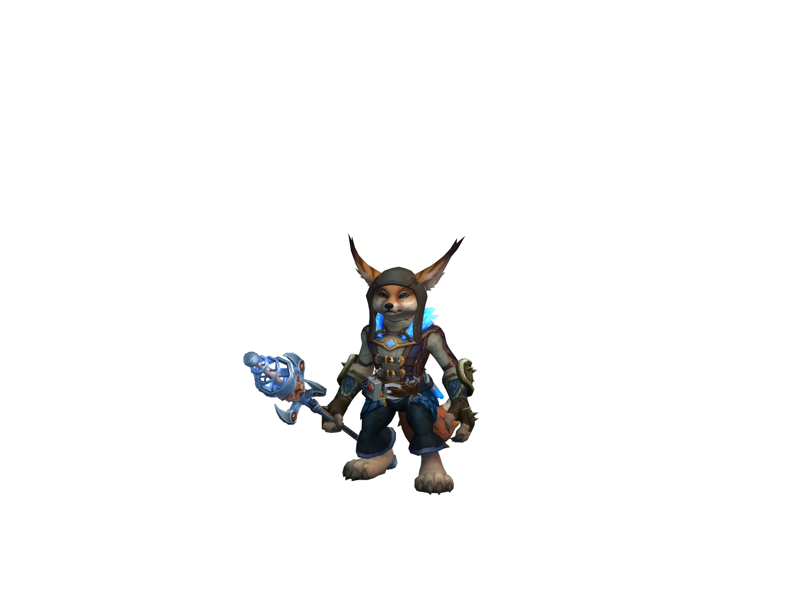 Buscapé 3D character render