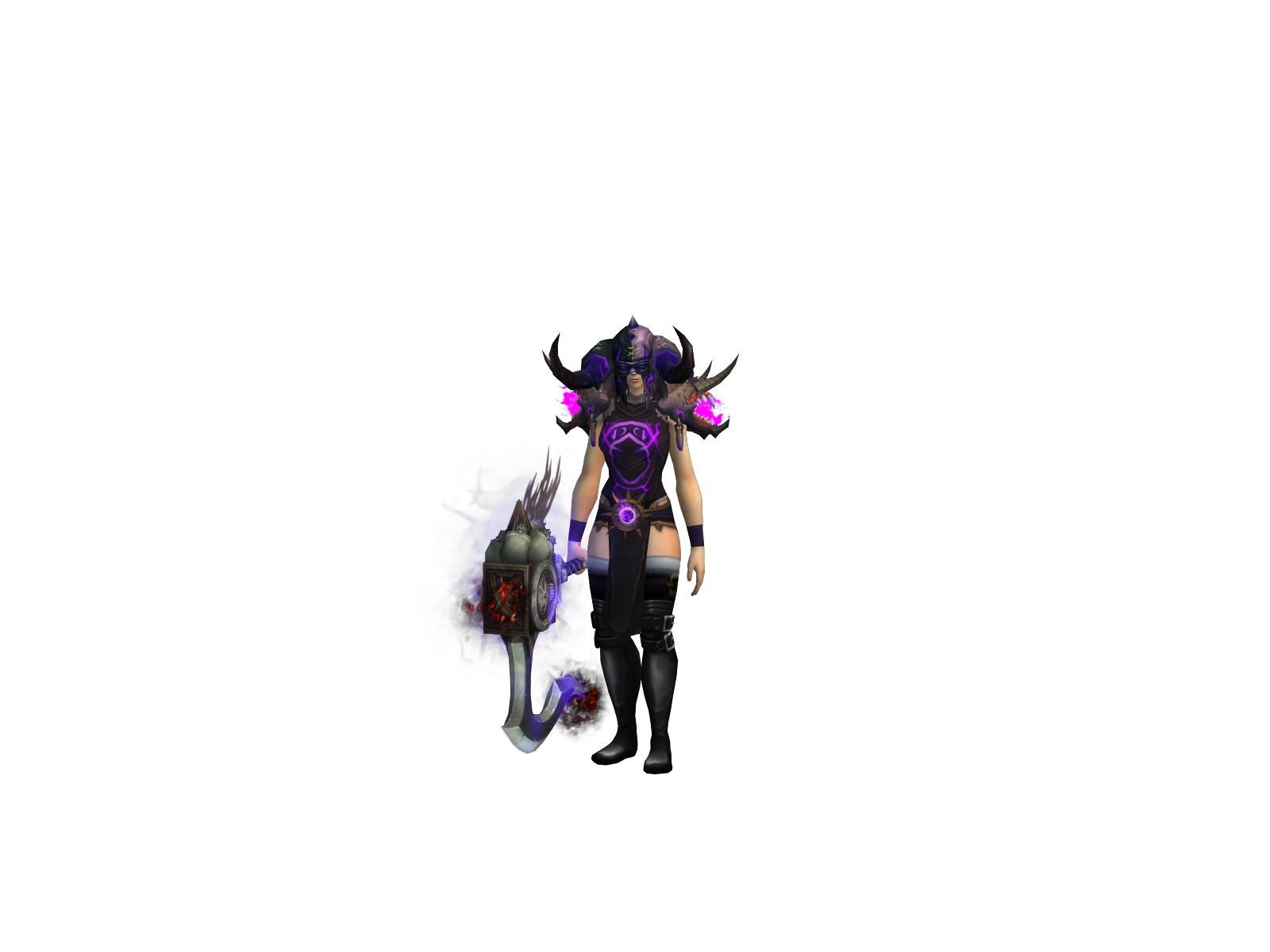 Dárkangel 3D character render