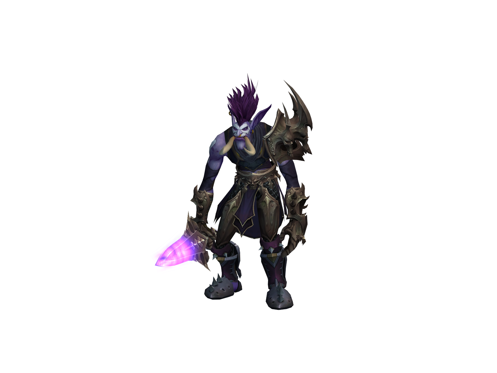 Vikran 3D character render