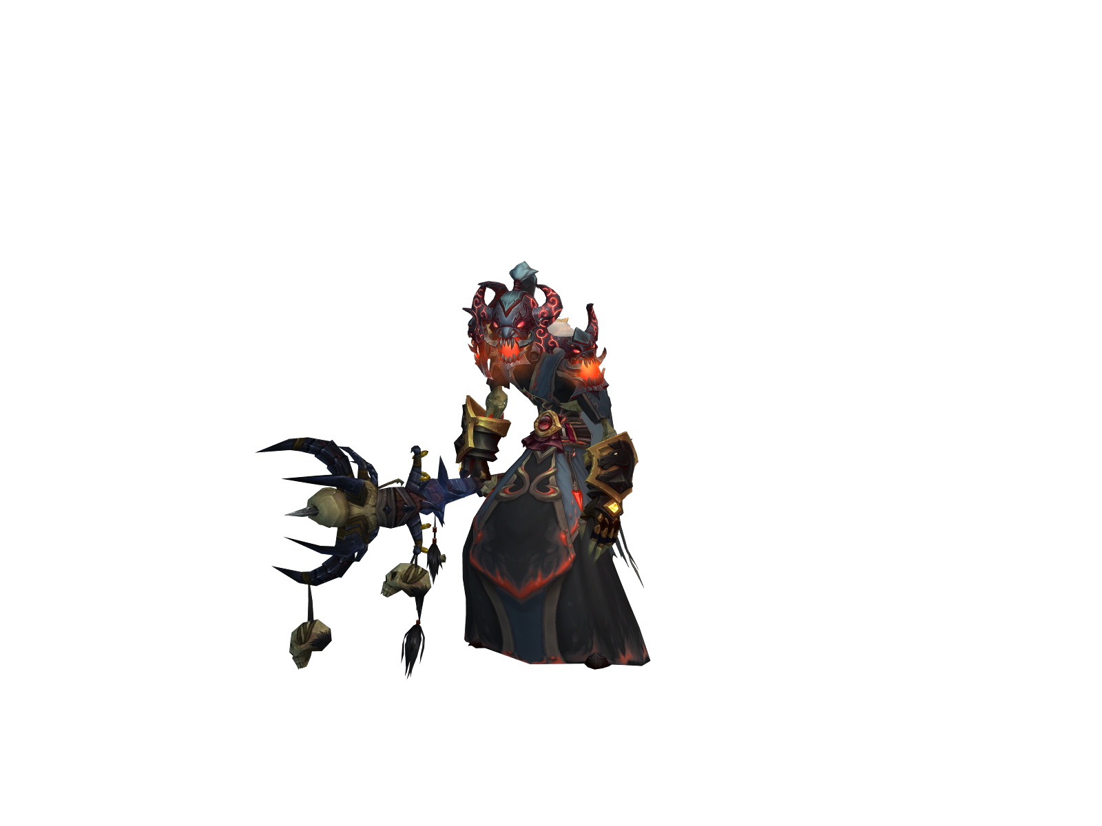Maggote 3D character render