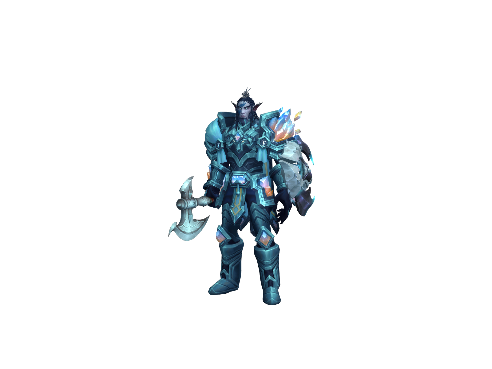 Phaelor 3D character render