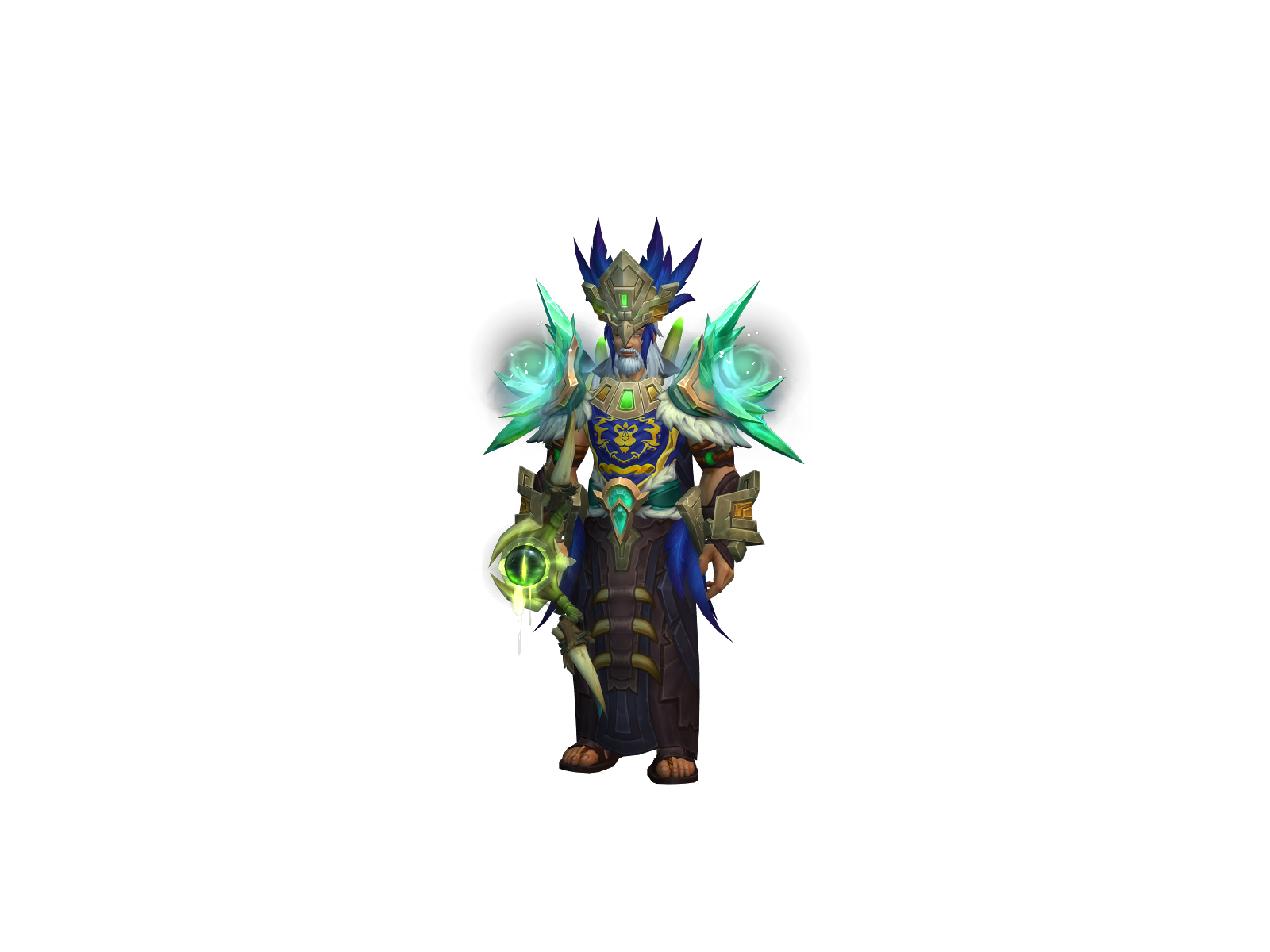 Merlïnn 3D character render