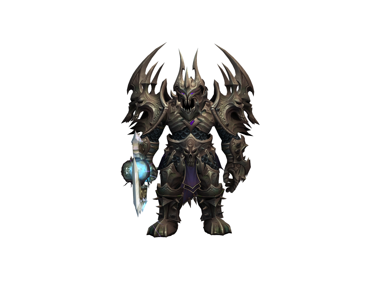 Obliterius 3D character render