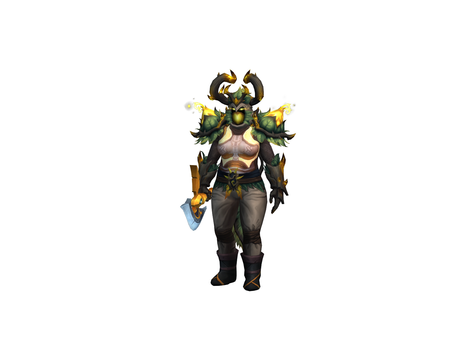 Fleurrose 3D character render