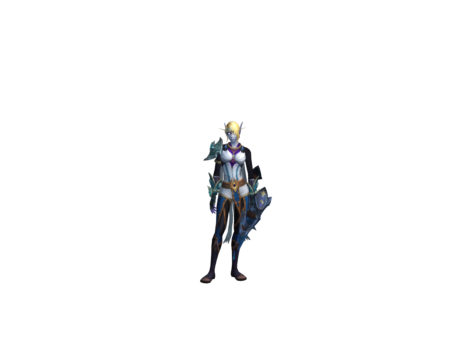 Selia 3D character render