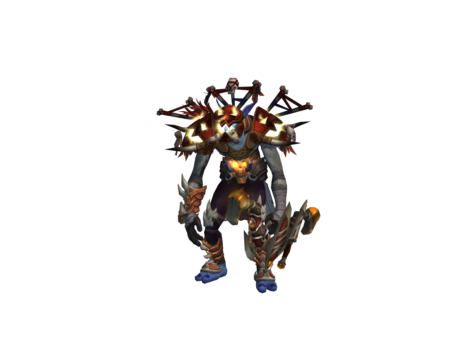 Ishidauryu 3D character render
