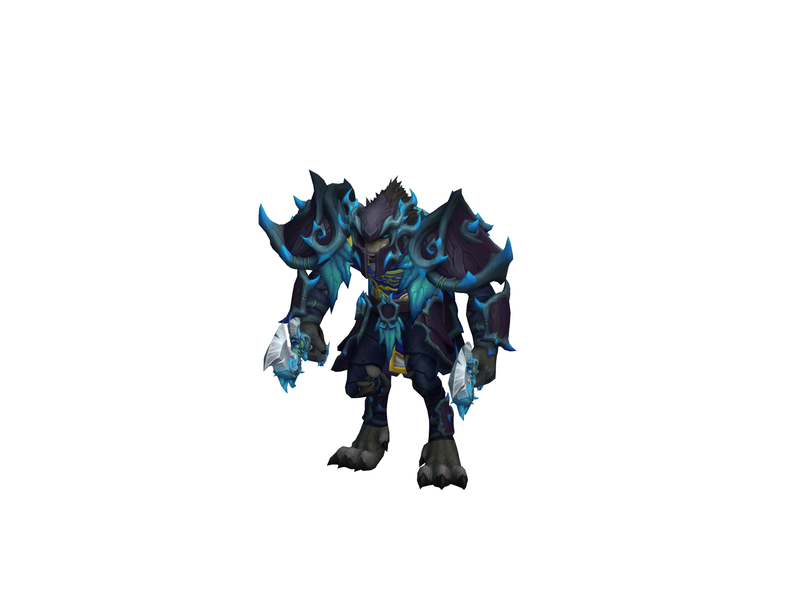Blackdk 3D character render