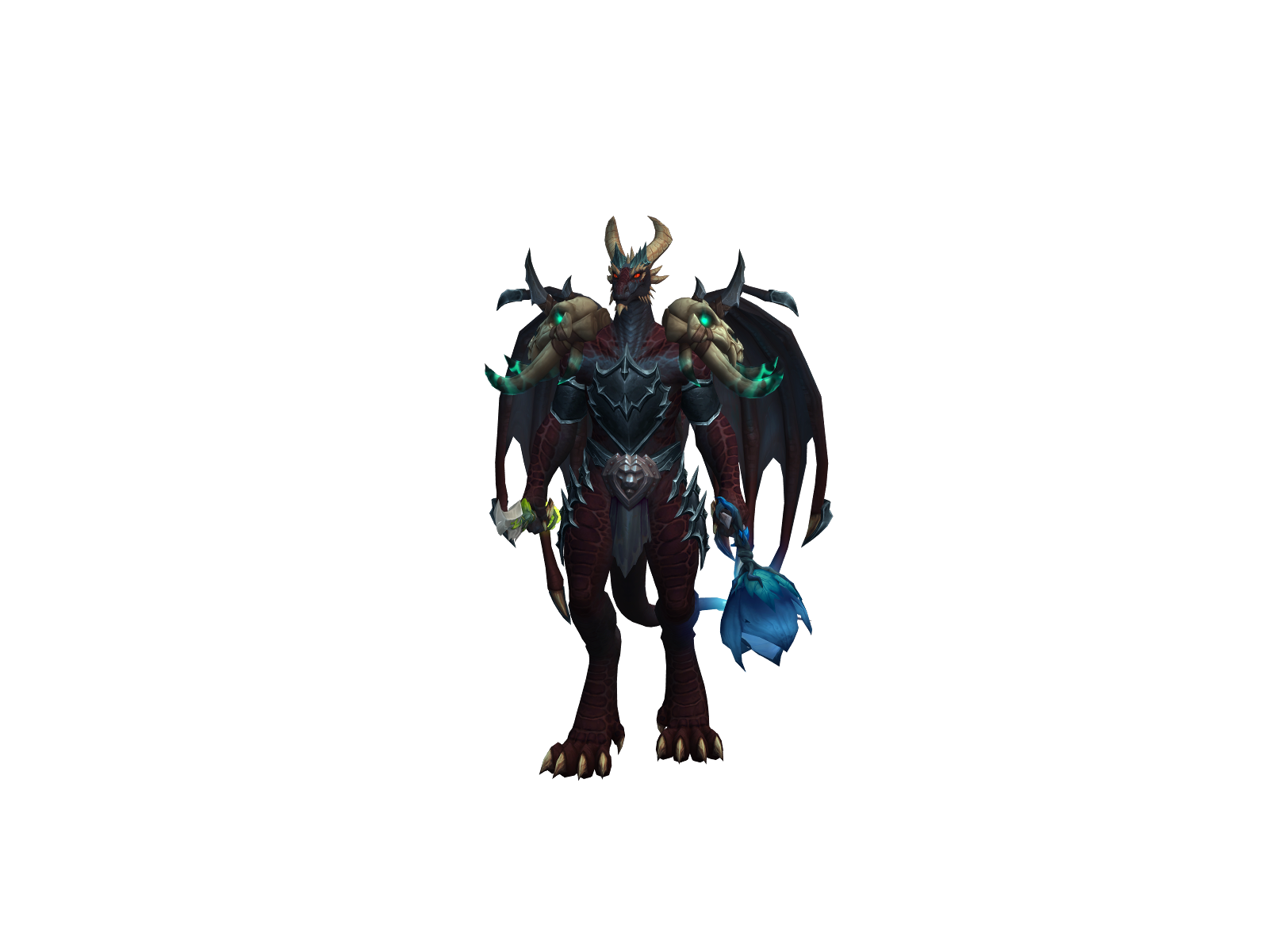 Vultor 3D character render
