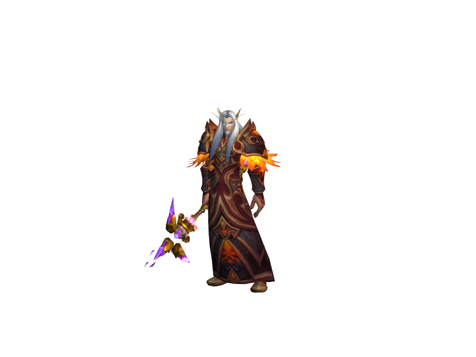 Hedgelord 3D character render