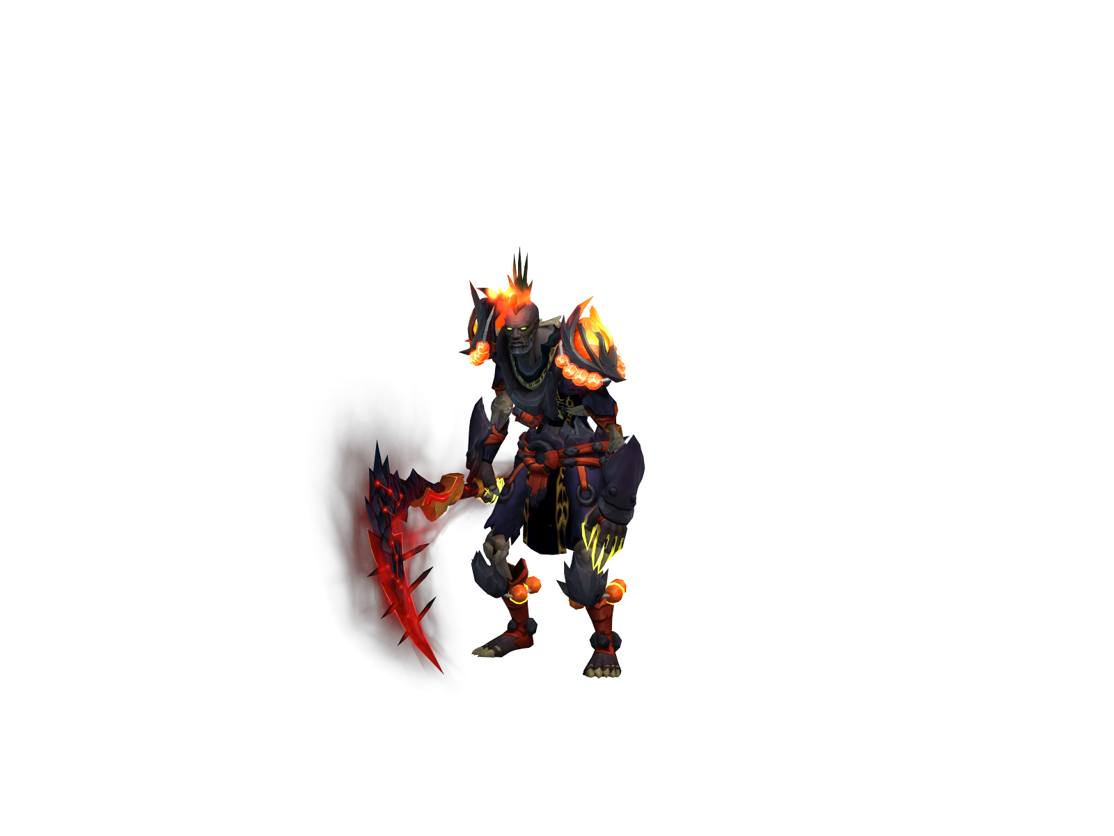 Fistweaver 3D character render