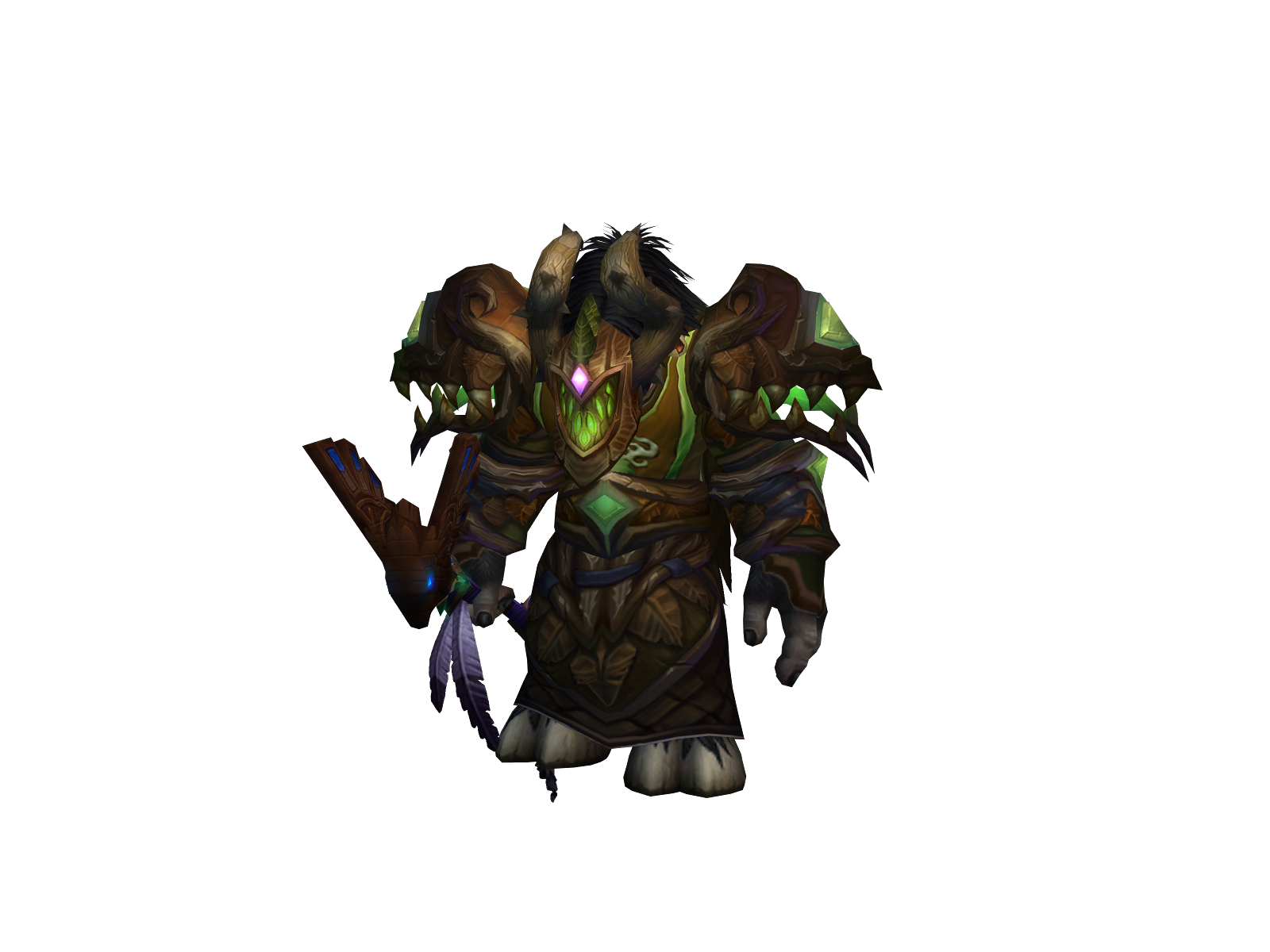 Demoniccow 3D character render