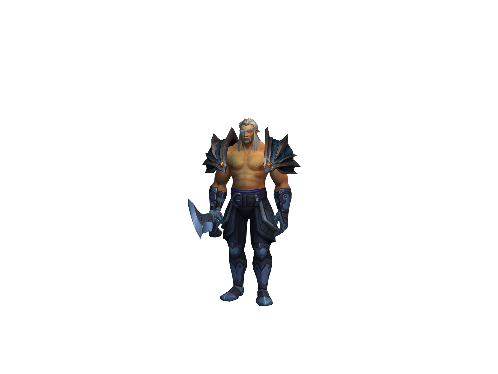 Mythicle 3D character render