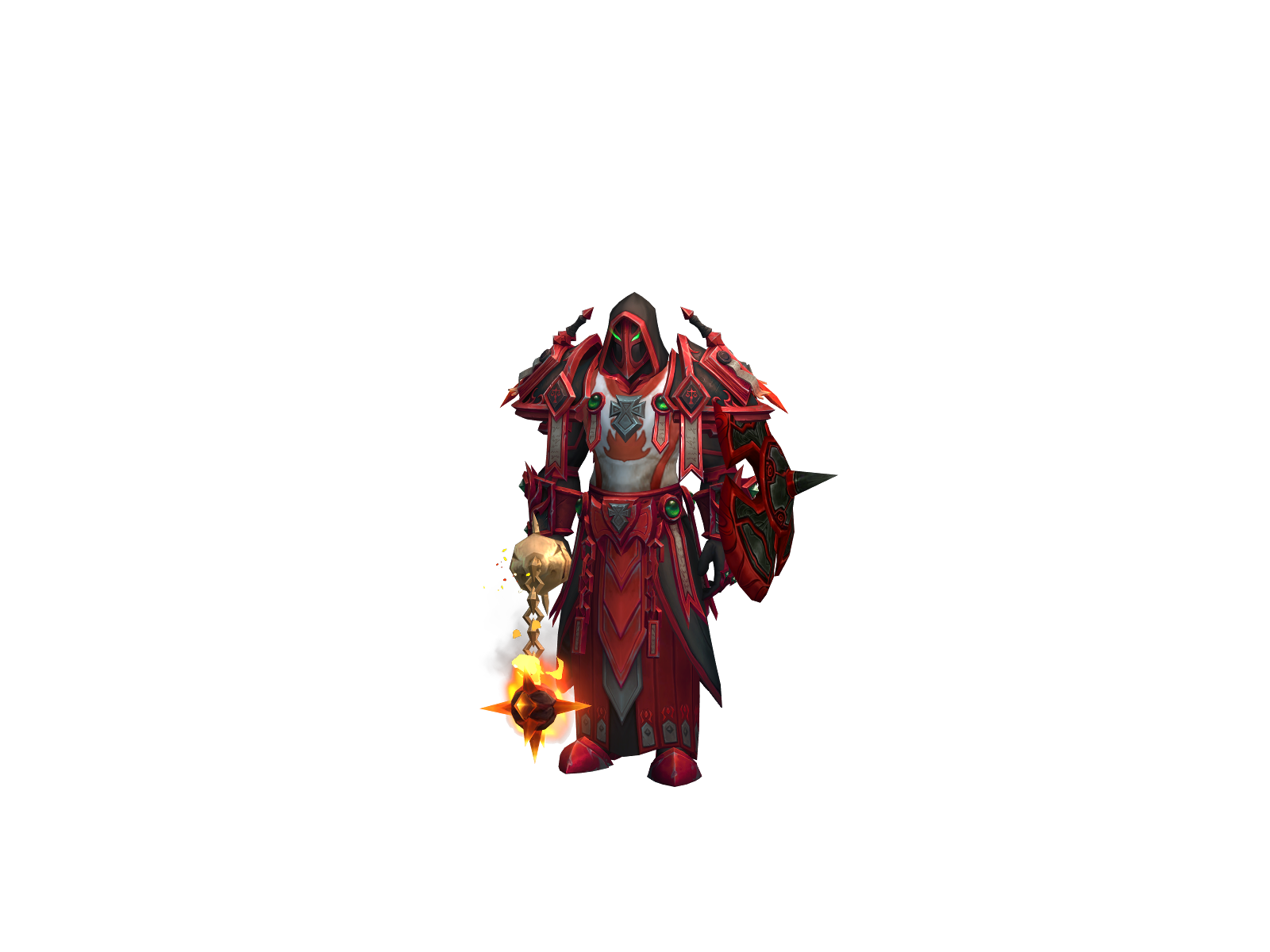 Antagonist 3D character render