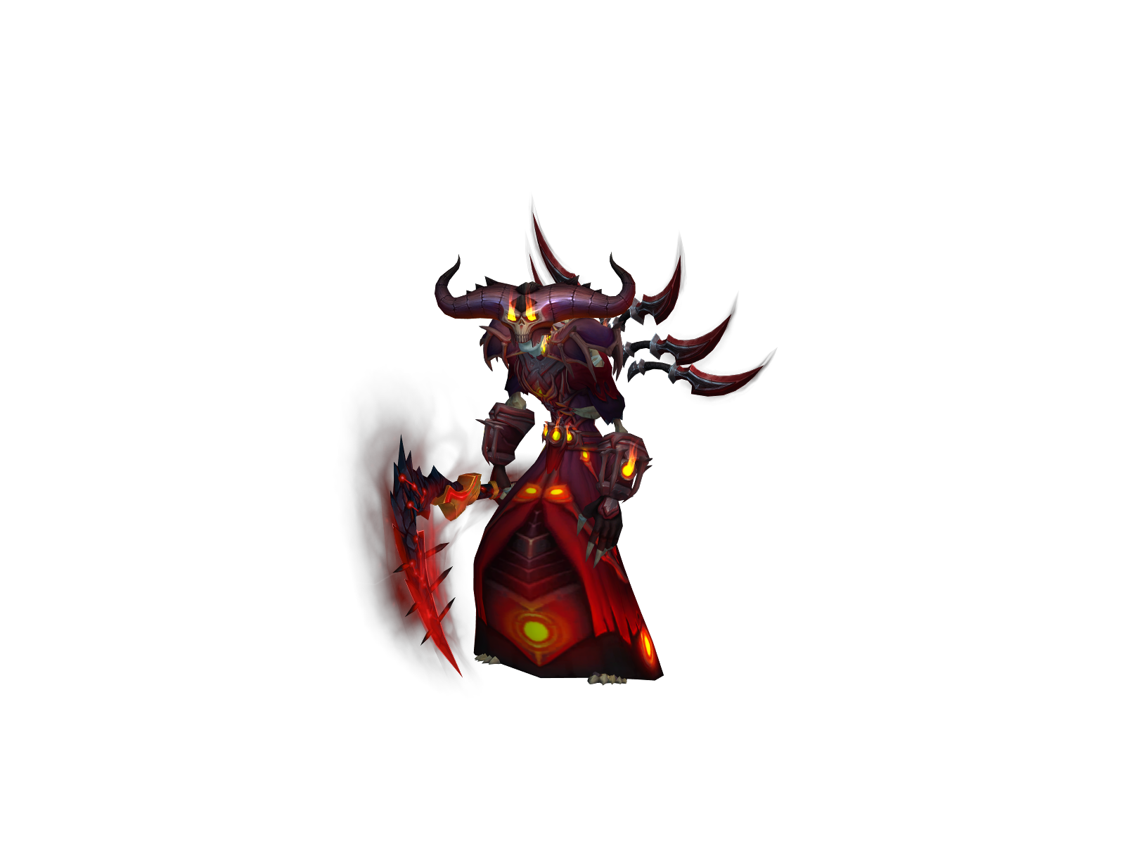 Magaundead 3D character render