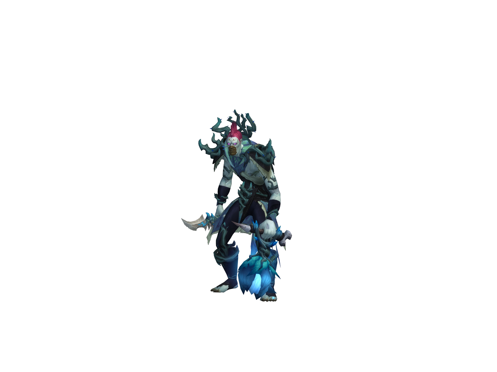 Reti 3D character render