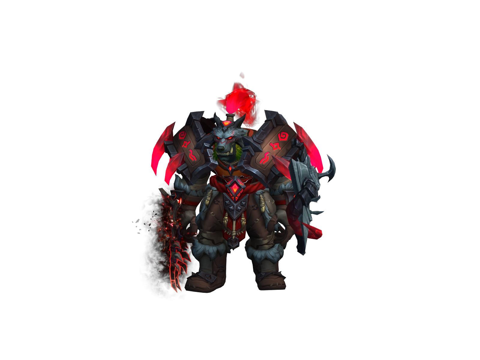 Arcius 3D character render