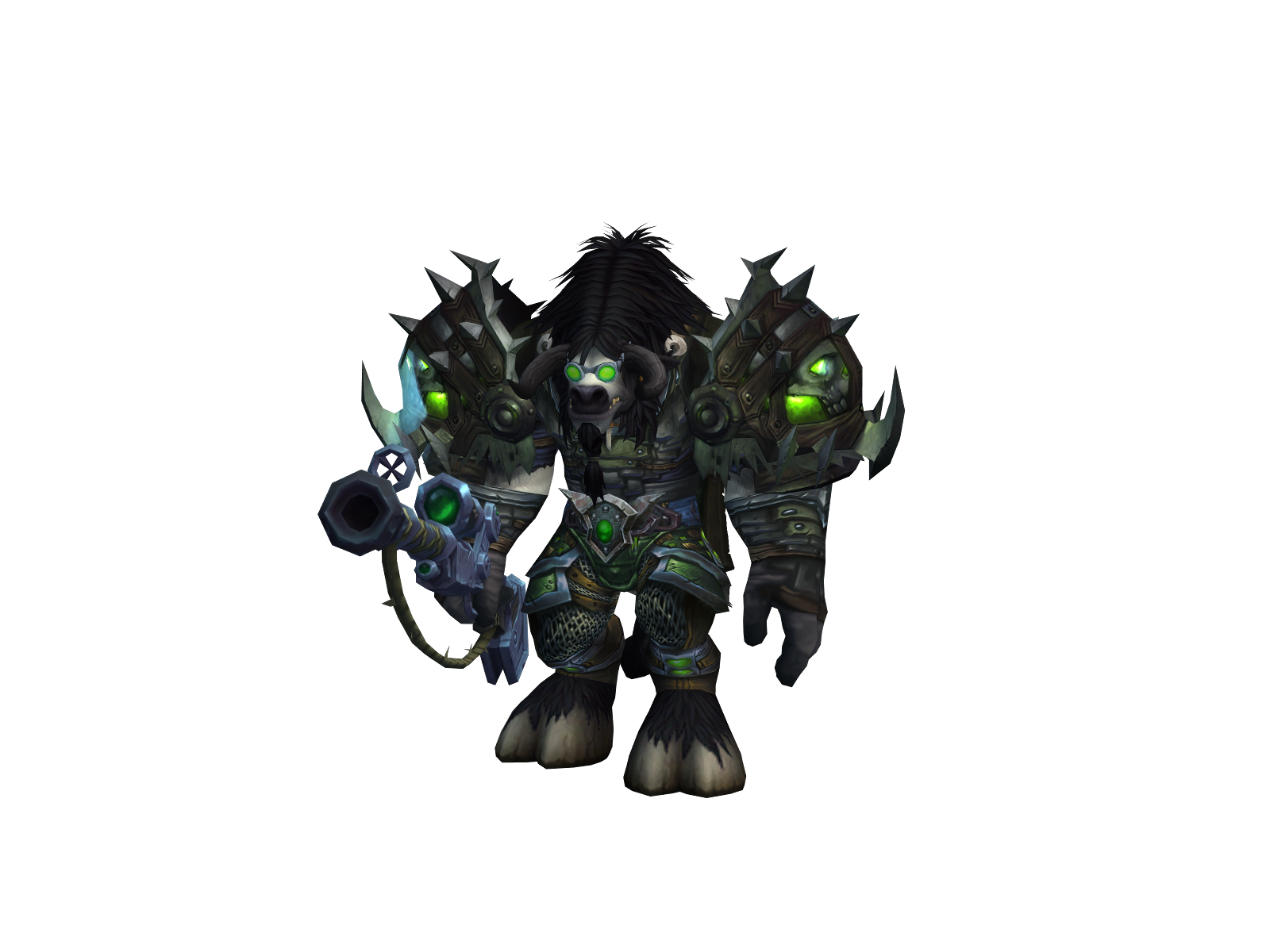 Garigmax 3D character render