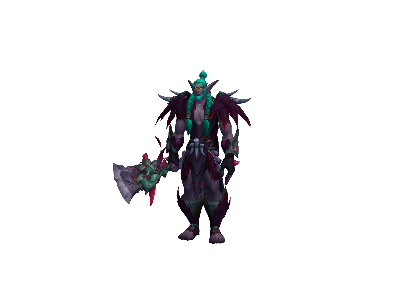 Chopsueii 3D character render
