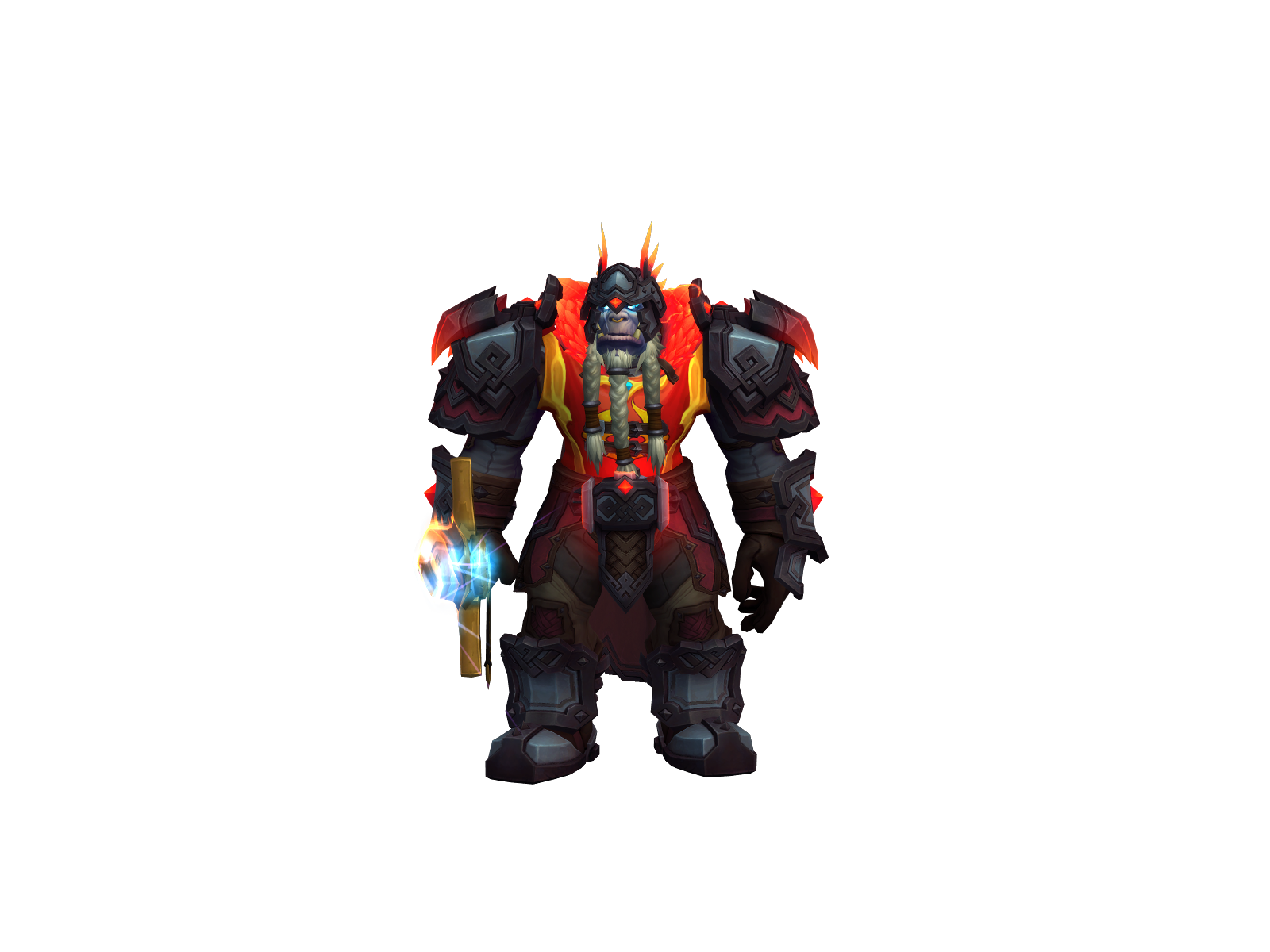 Darell 3D character render
