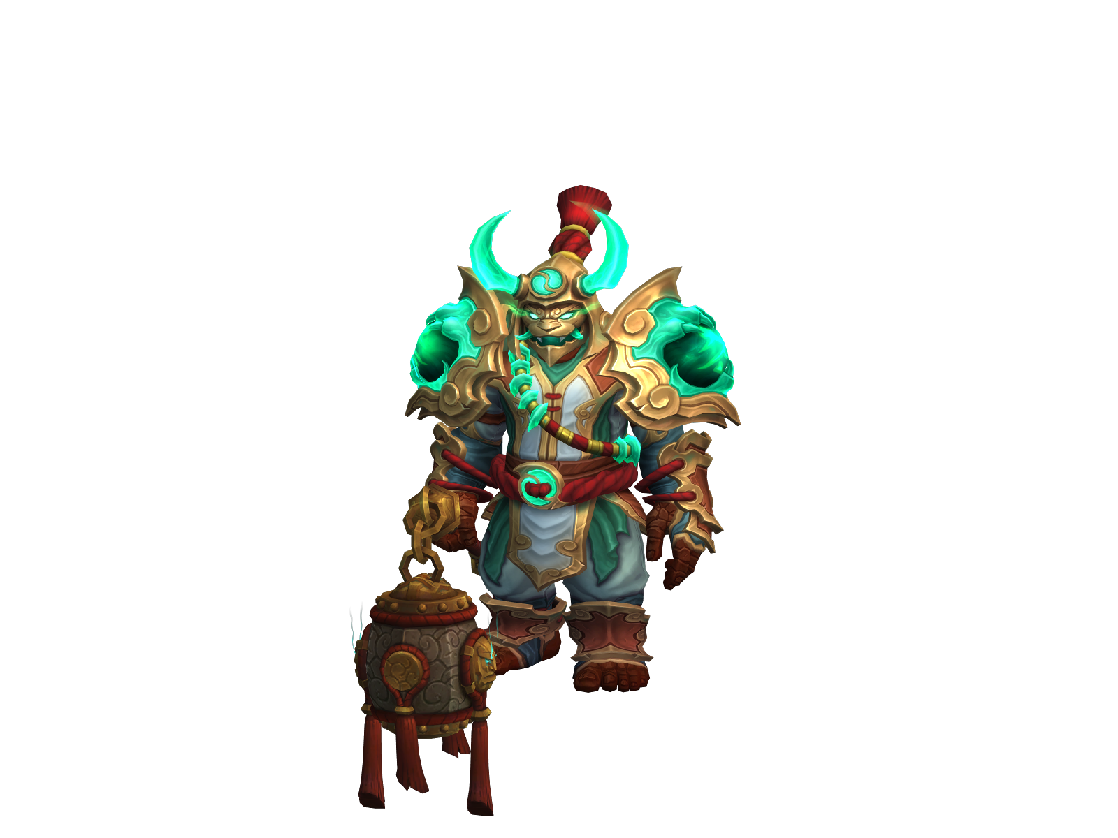 Taoji 3D character render