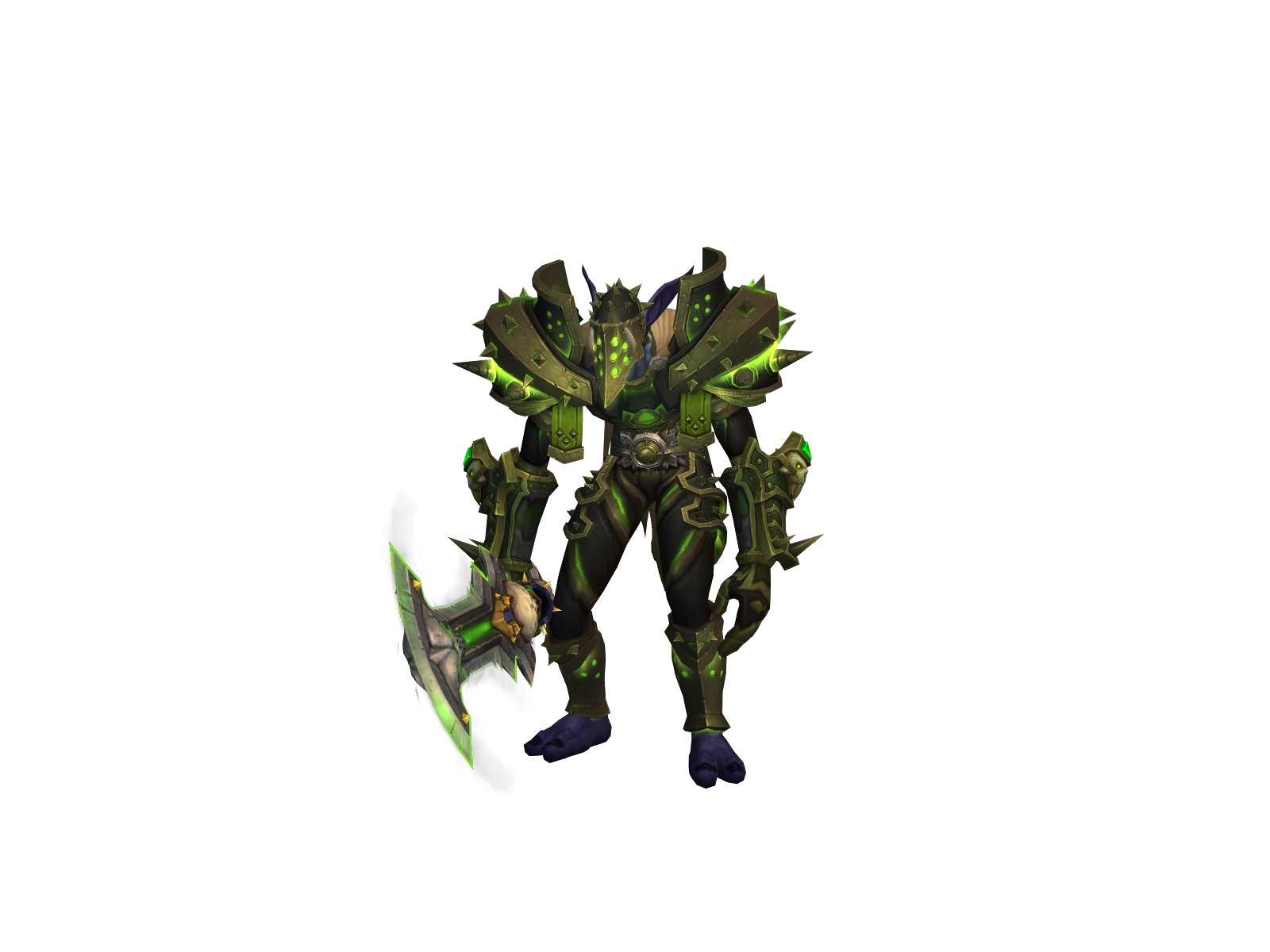 Sanguise 3D character render