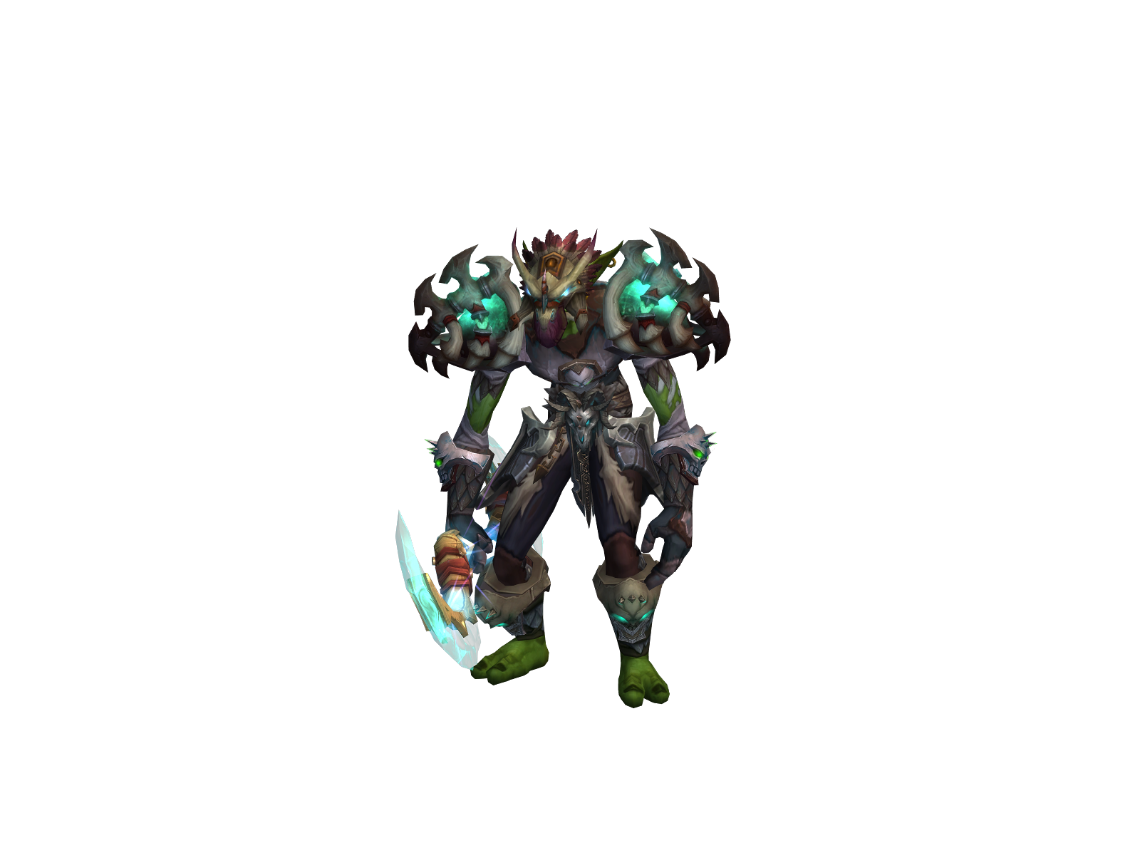 Sanguinarz 3D character render