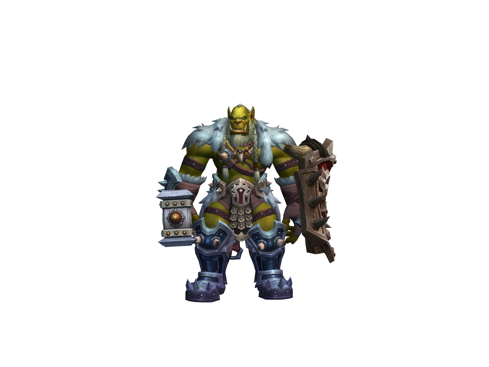 Stormhammer 3D character render