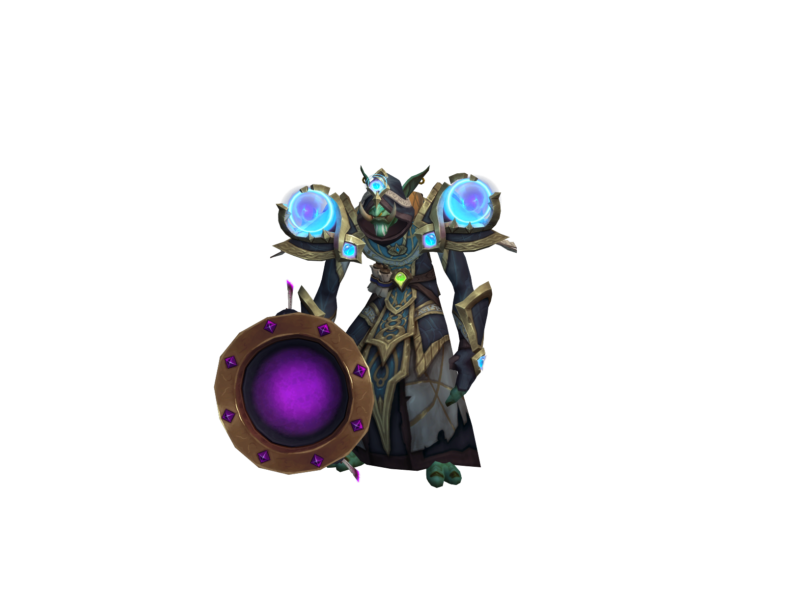 Stillcasting 3D character render