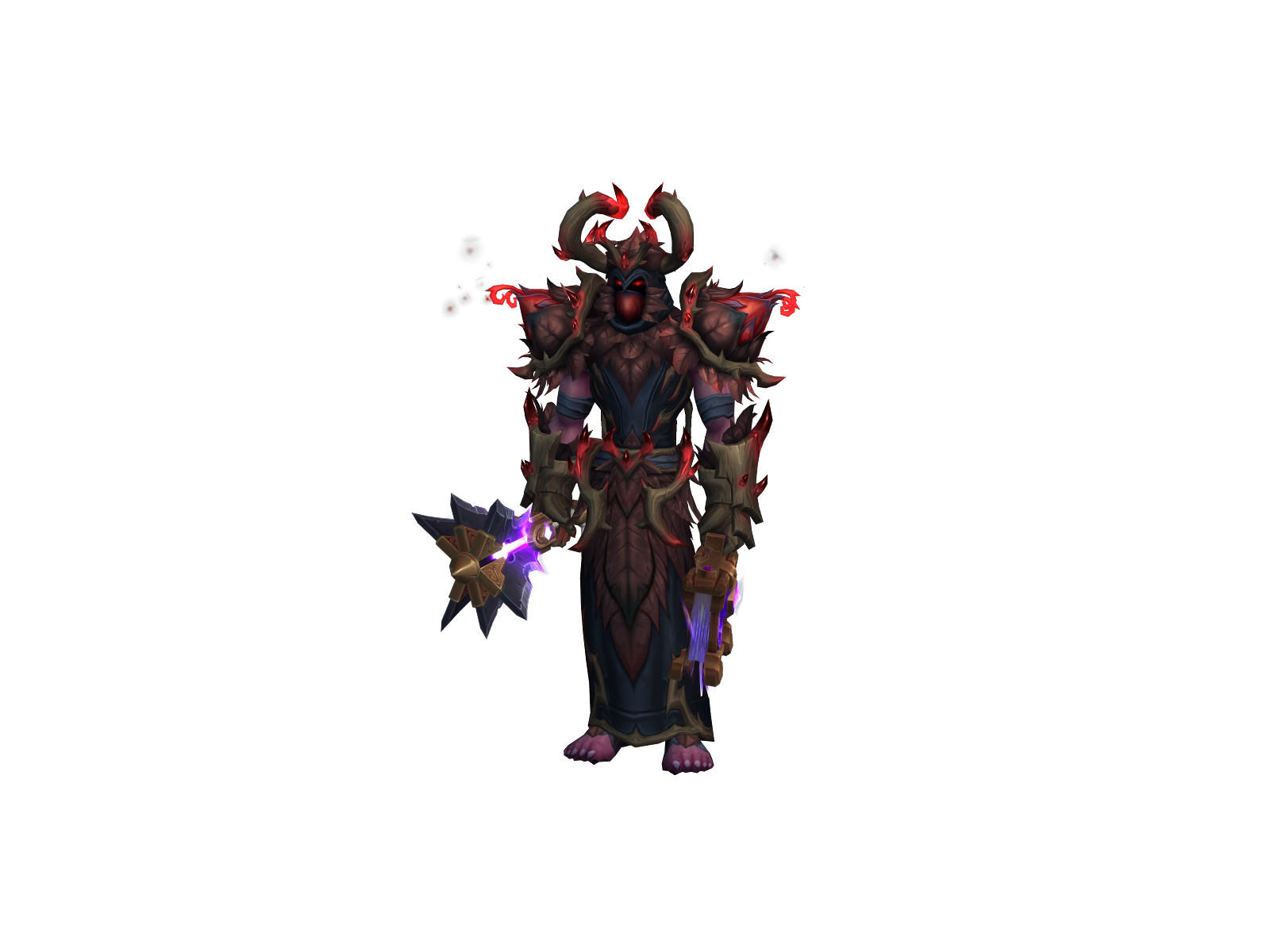 Treefinger 3D character render