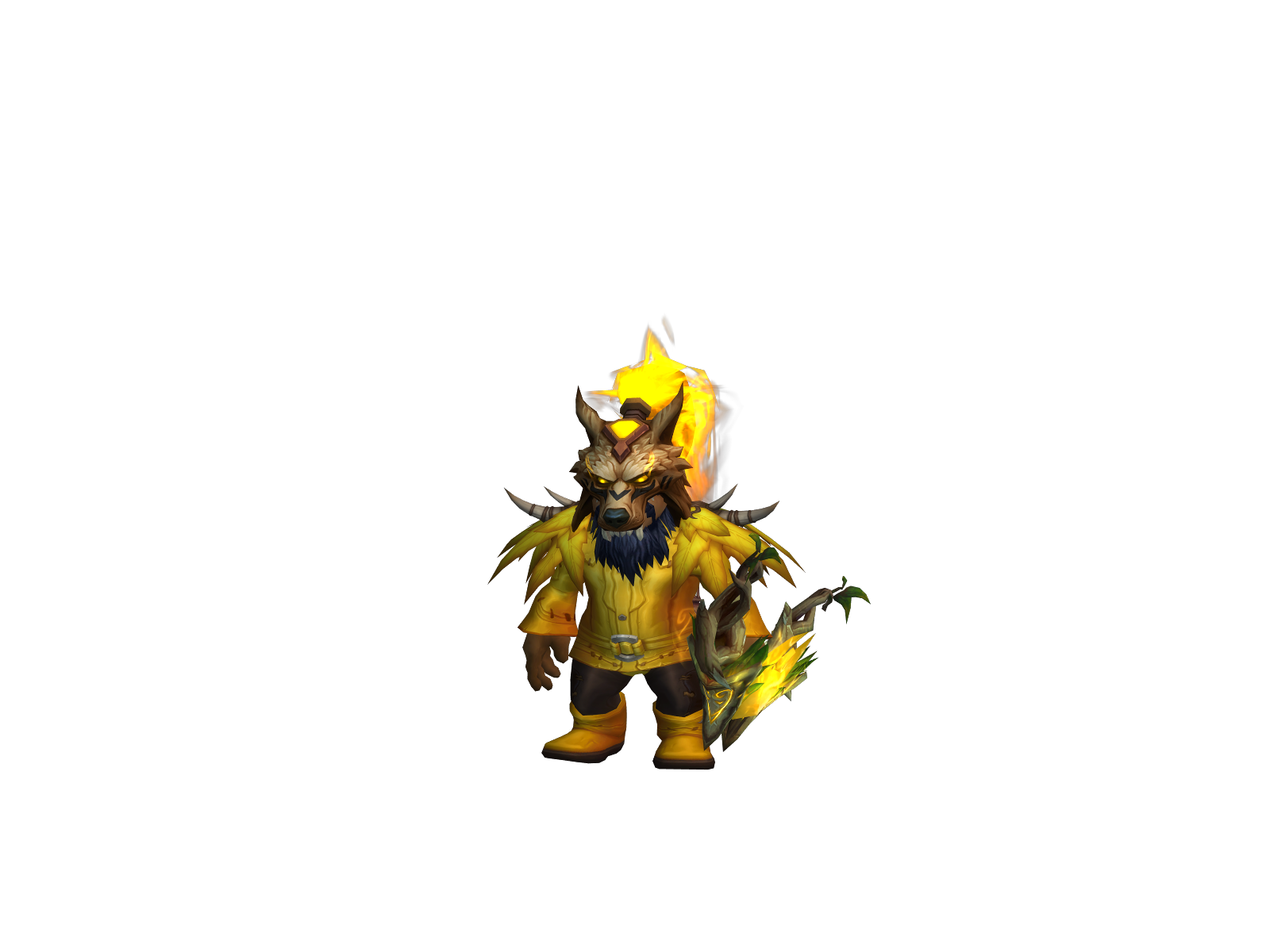 Peña 3D character render