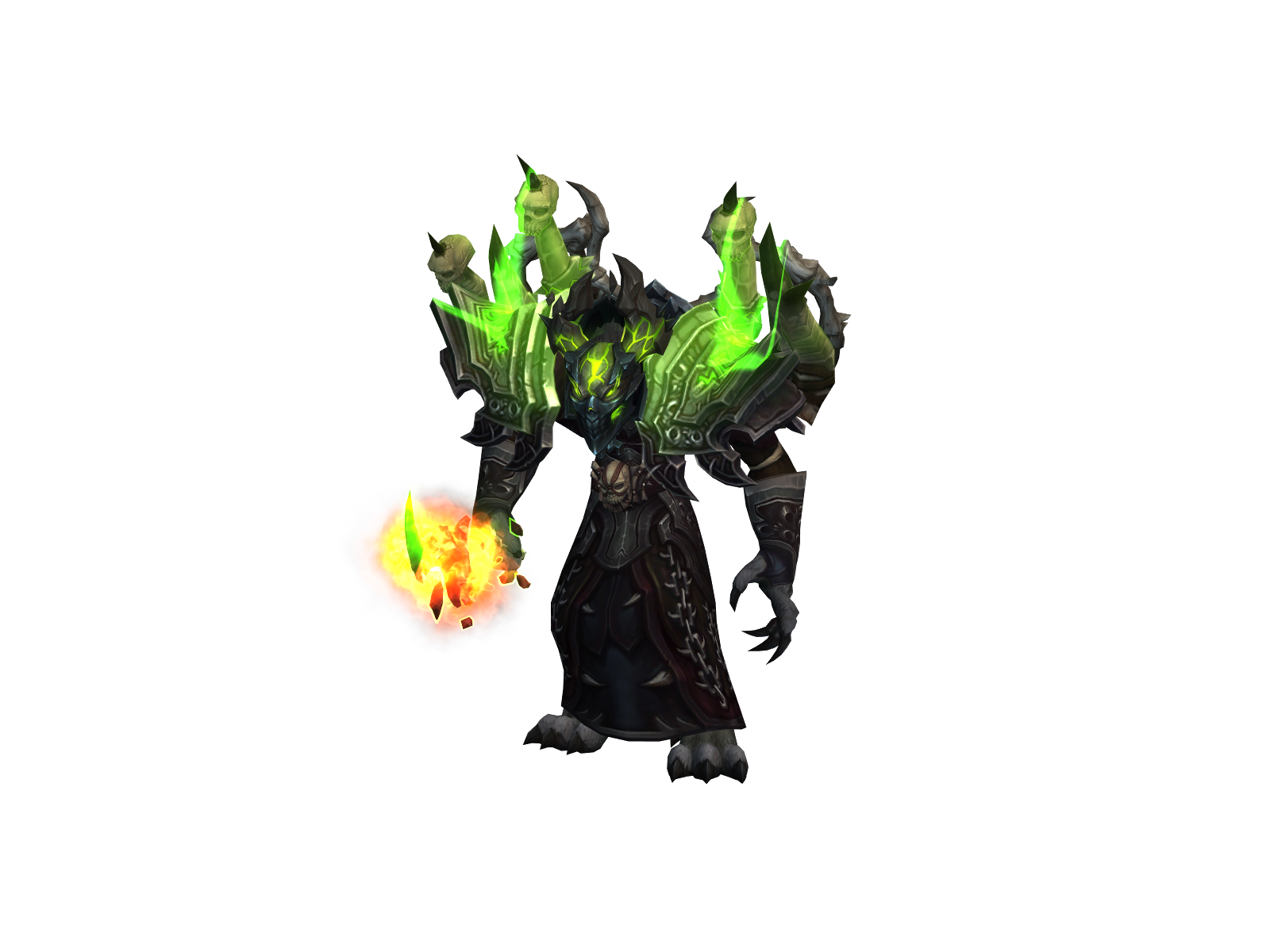 Ifel 3D character render