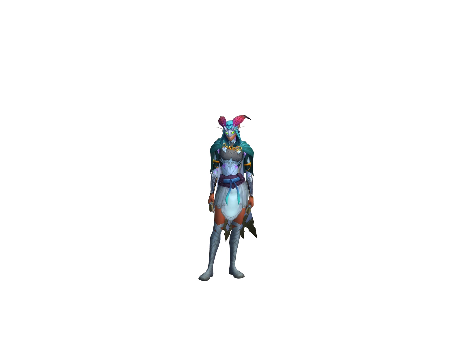 Blicki 3D character render