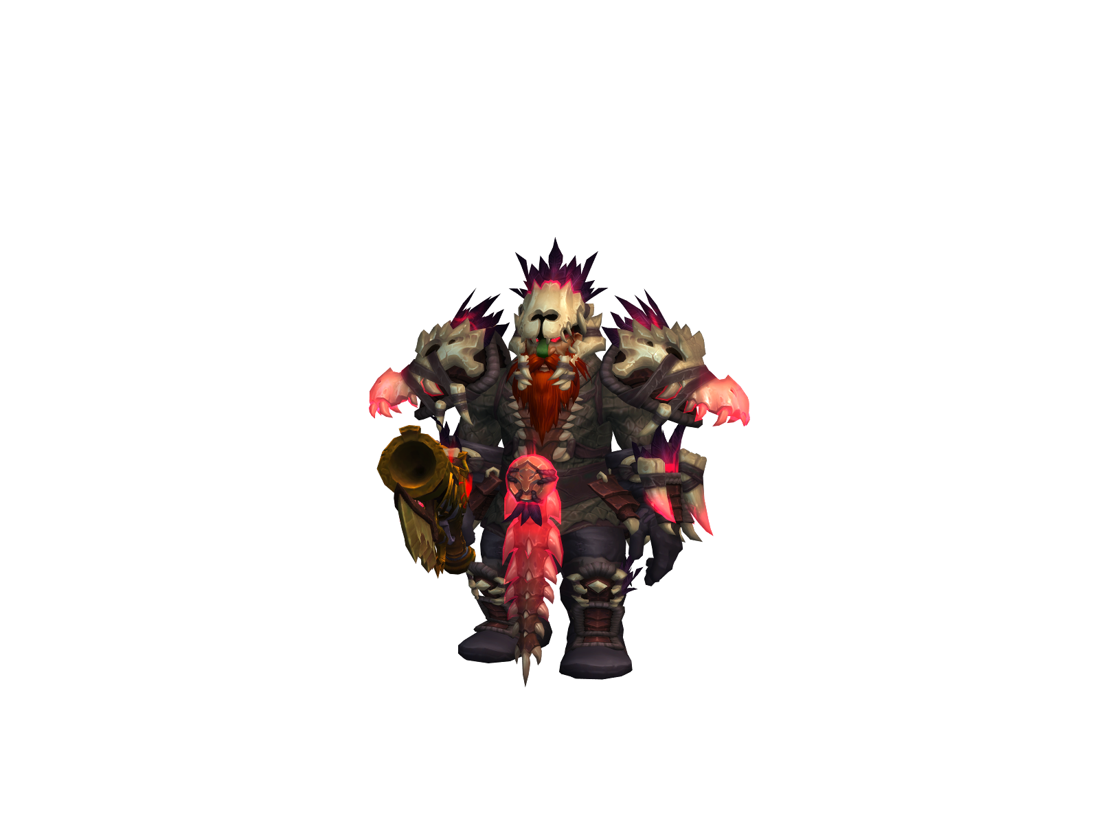 Percentage 3D character render