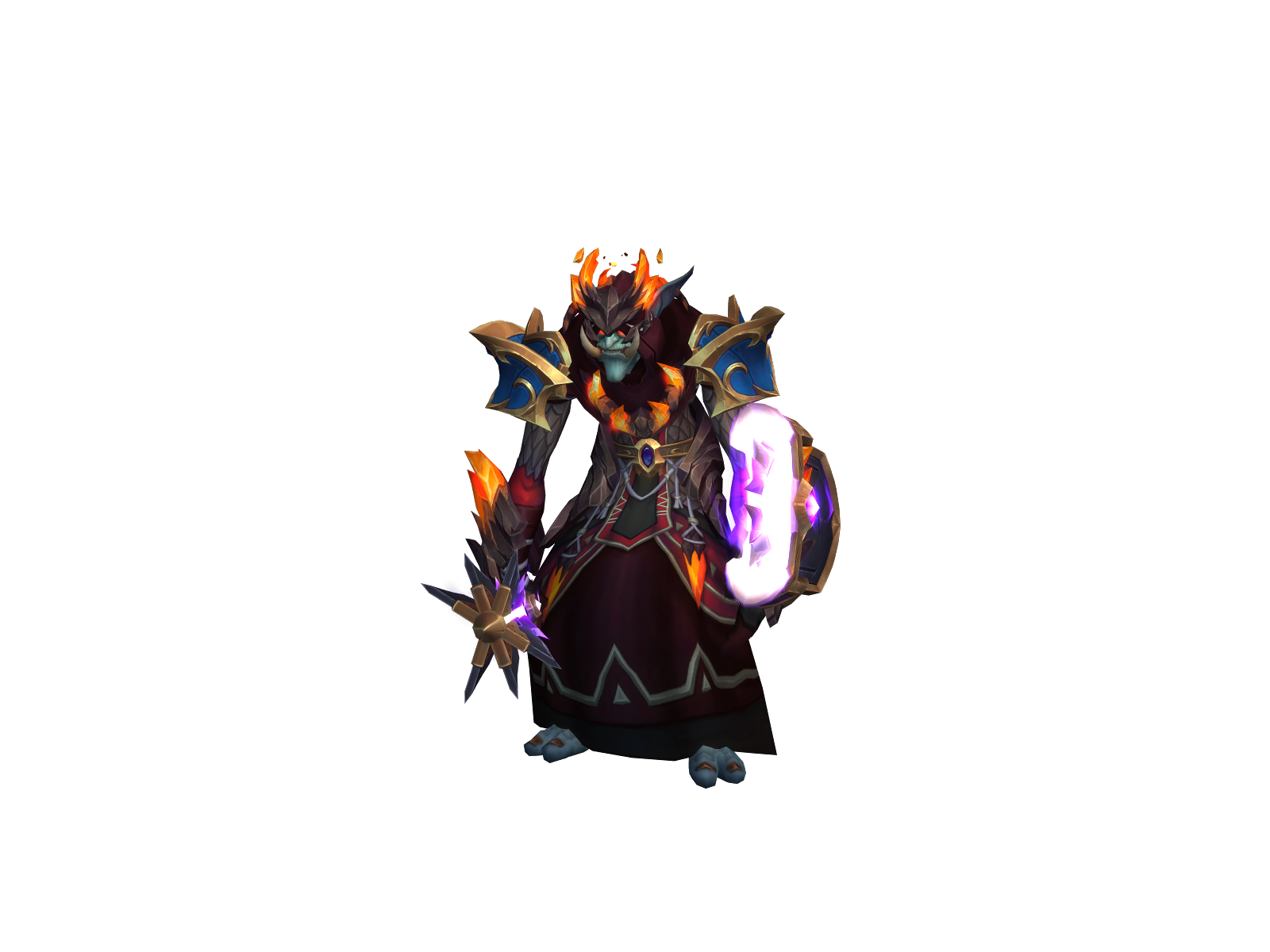 Pocketwolf 3D character render