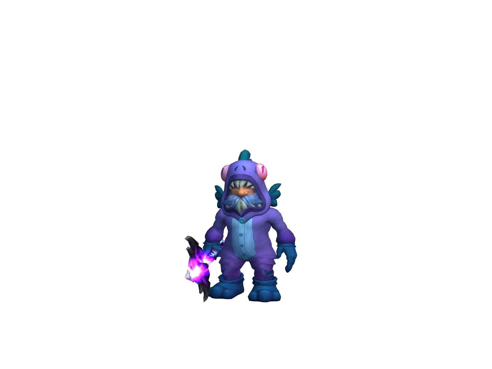 Odarthedemon 3D character render
