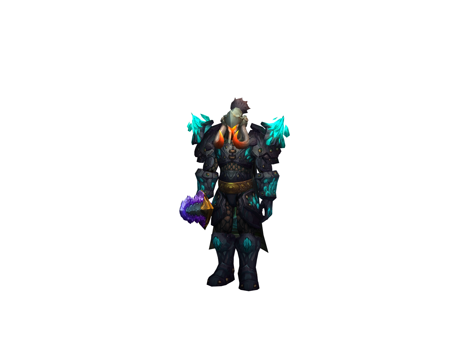 Perseus 3D character render