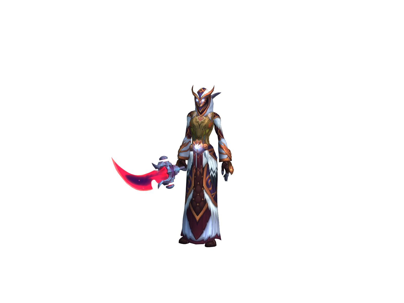 Tossed 3D character render