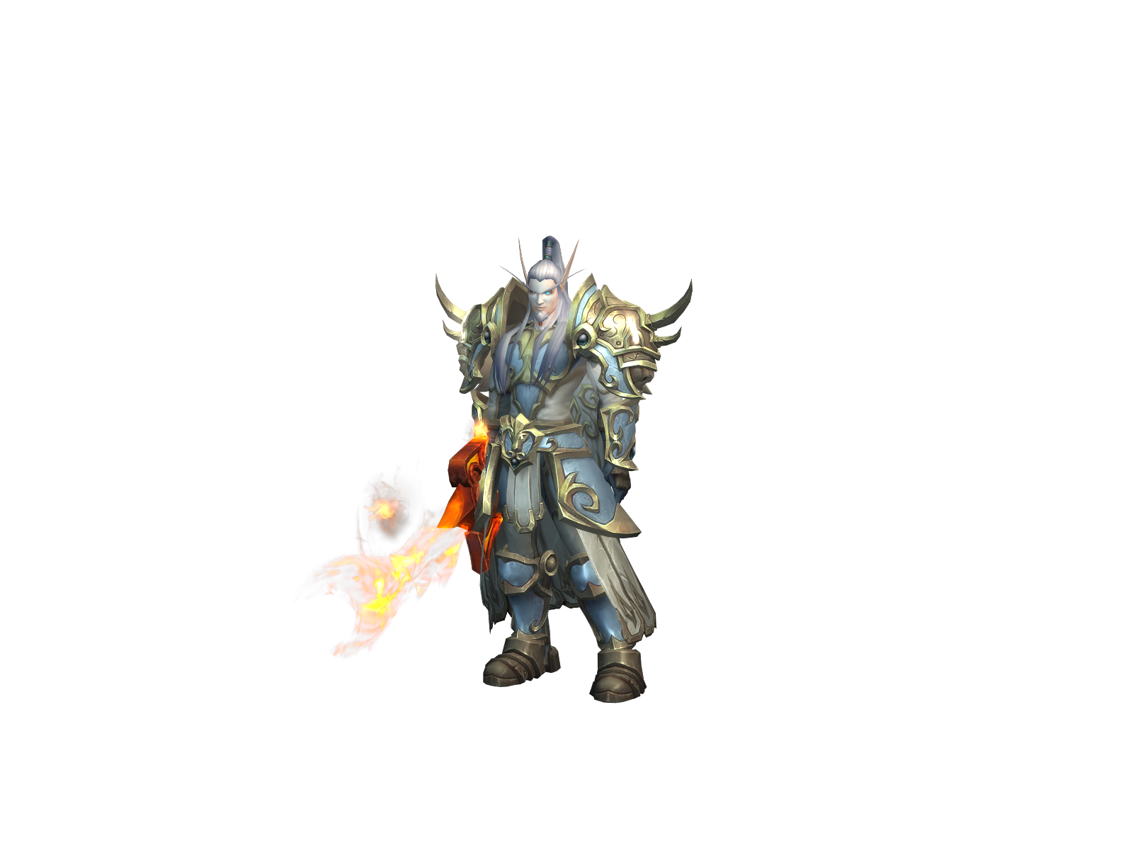 Zallian 3D character render