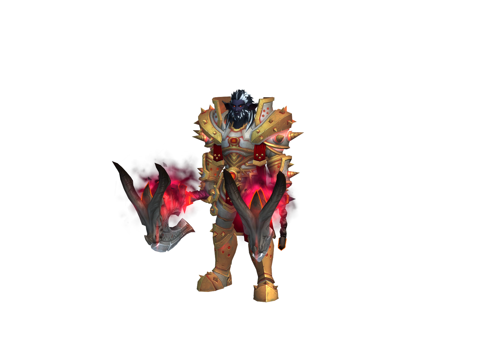 Aenelador 3D character render